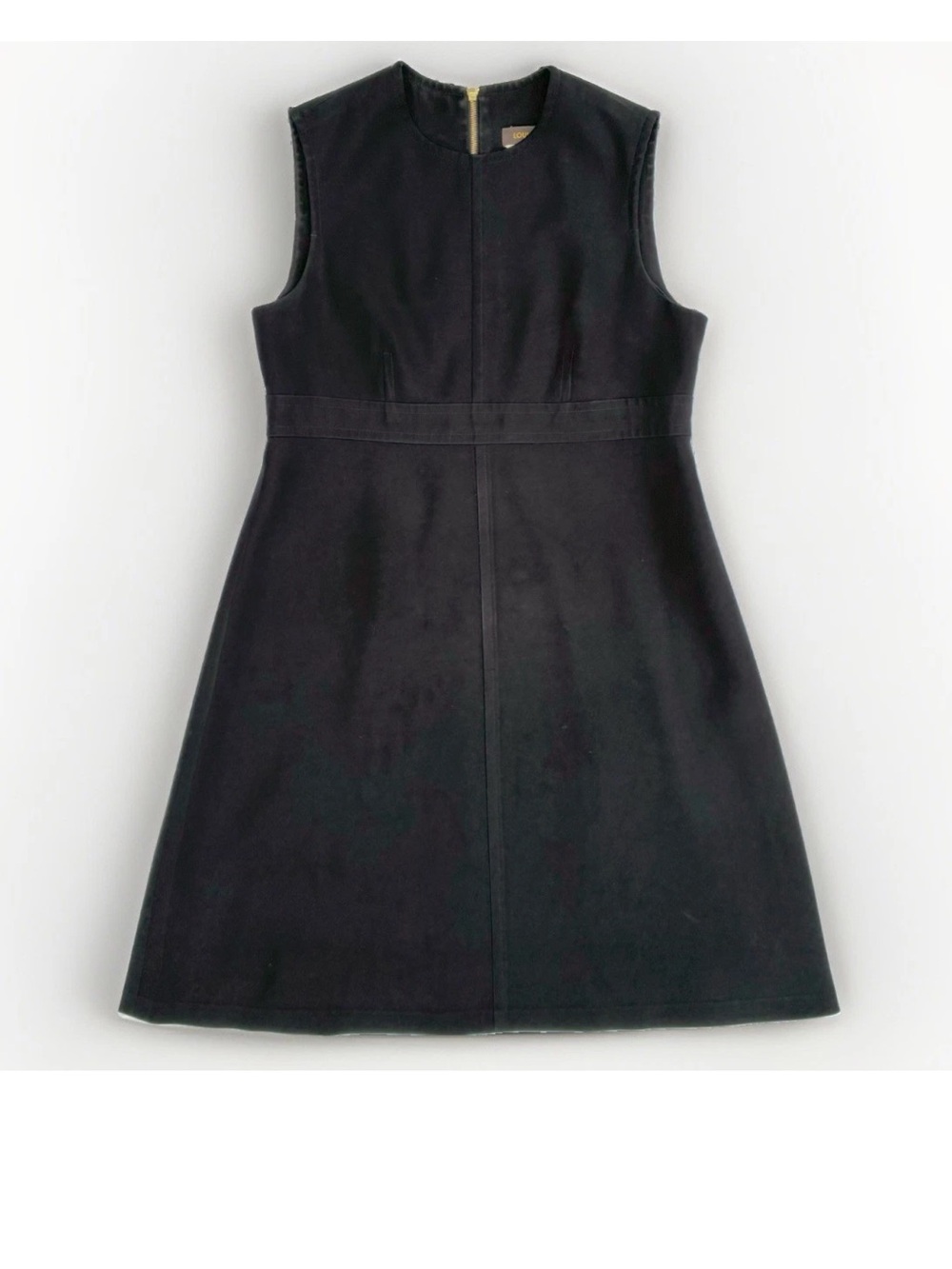 Louis Vuitton Uniformes Vintage Sleeveless A line Mini Dress